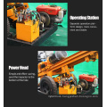 Pneumatic water well drilling rig machine